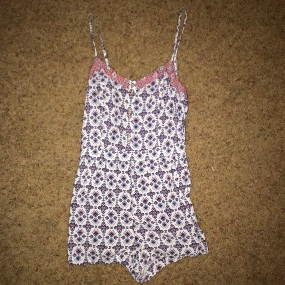 American eagle printed romper